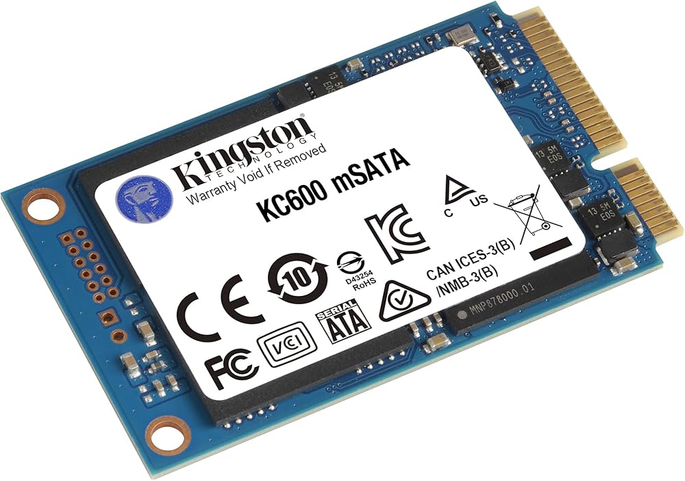 SKC600MS/256G - 256G SSD KC600 SATA3 mSATA
