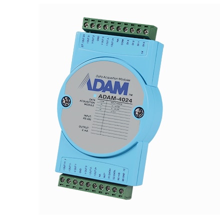 ADAM-4024-B1E - 4 CHANNEL ANALOG OUTPUT MODULE WITH MODBUS SUPPORT