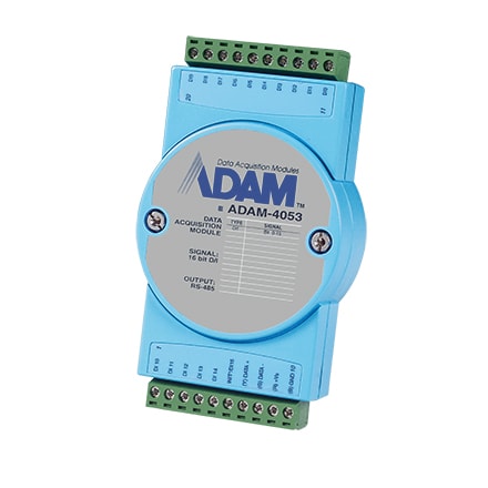 ADAM-4053-F - DIGITAL INPUT MODULE 16 CHAN