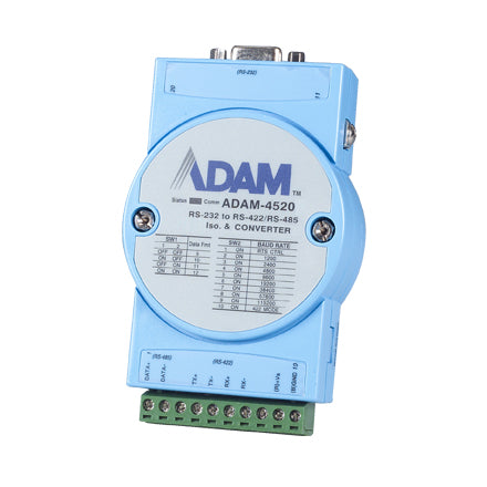 ADAM-4520-F - ISOLATED RS232 TO RS422/485 CONVERTER