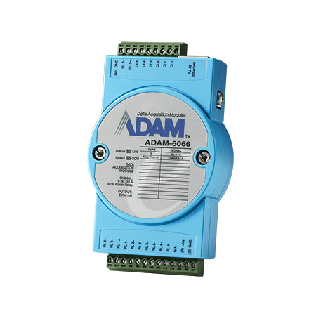 ADAM-6066-D - 6CH PWR RELAY OUTPUT W/DI MODULE