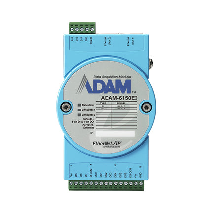 ADAM-6150EI-AE - 15-CH ISOLATED DI/O ETHERNET/IP MODULE