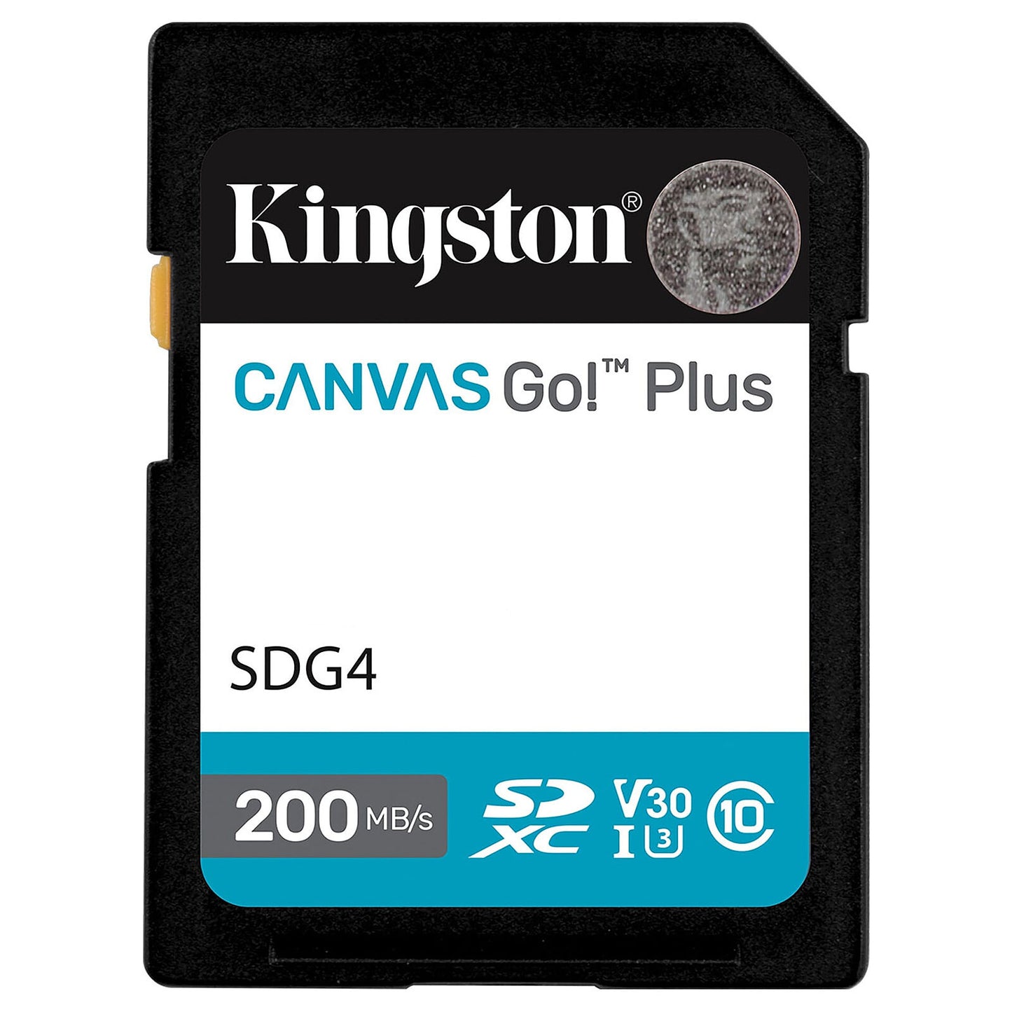 SDG4/128GB - 128GB SDXC Canvas Go Plus Gen4 200MB/s C10 UHS-I U3 V30
