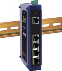EIR203-2MT - ULTIMO PEZZO! Switch Industriale - 1 porta 10/100BaseT(X) + 2 porte Fibra Multimode - Connettore ST - DIN Rail
