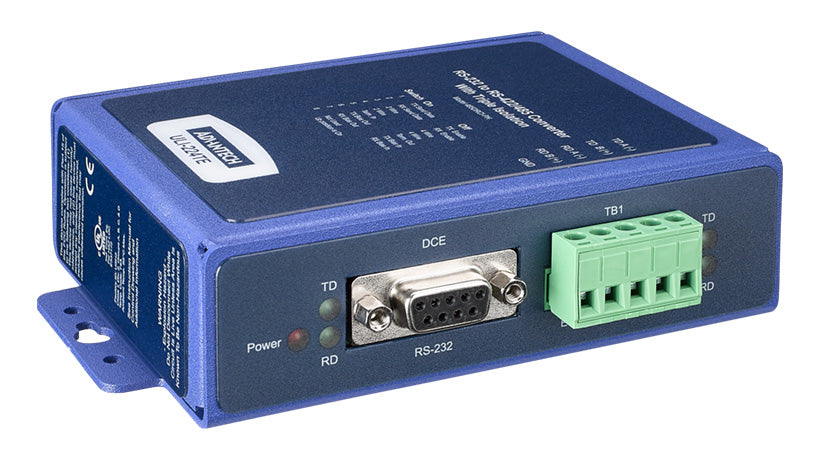 BB-485DRCI-PH - Triple Isolated RS-232 to RS-422/485 DIN Rail Converter