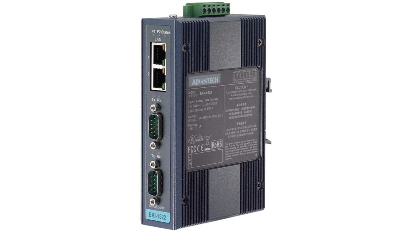 EKI-1522-CE - 2 PORT RS-232/422/485 SERIAL DEVICE SERVER
