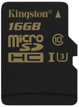 SDCG/16GBSP - ULTIMI PEZZI!!! 16GB microSDHC Class U3 UHS-I 90R/45W Single Pack w/o Adapter