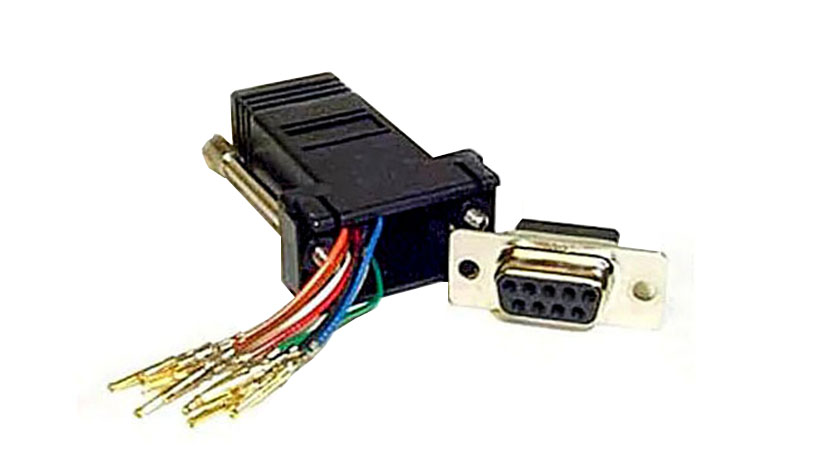 BB-9F8CK - 9P FEMALE TO RJ45 ADAPTER