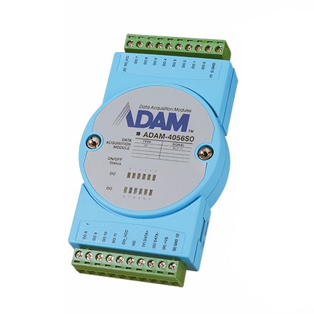 ADAM-4056SO-B - 12 CHANNEL ISOLATED DIGITAL OUT SOURCING W/MODBUS