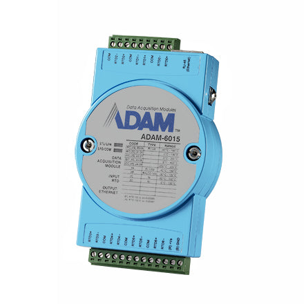 ADAM-6015-DE - 7 CHANNEL RTD INPUT MODULE