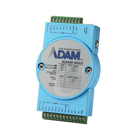 ADAM-6022-A1E - ETHERNET DUAL LOOP PID CONTROLLER