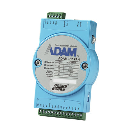 ADAM-6117PN-AE - 8-ch Isolated AI PROFINET Module