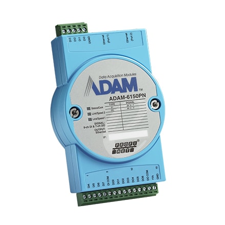 ADAM-6150PN-AE - 15-ch Isolated DI/O PROFINET Module