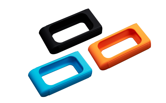 SNA-XSR1-3P - XS SSD Rubber Sleeve 3 Pack   Black, Blue, Orange