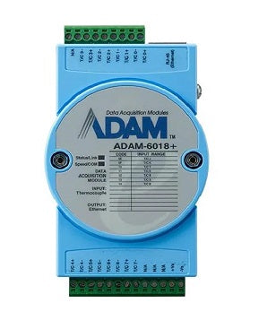 ADAM-6018+-D - 8 CHANNEL THERMOCOUPLE INPUT WITH DIGITAL OUTPUT (ADAM-6018+-D)