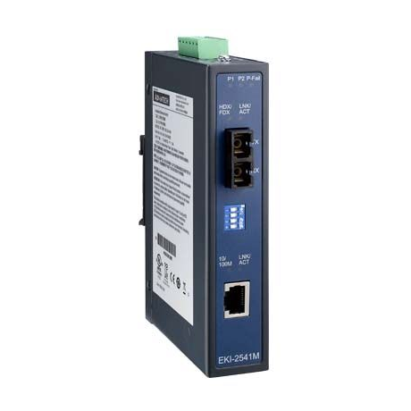 EKI-2541M-BE - ETHERNET TO MULTI MODE FIBER MEDIA CONVERTER