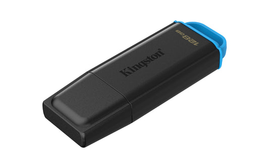 DTXG2/128GB - 128GB Portable USB 3.2 Gen 1 DataTraveler Exodia Black/Blue