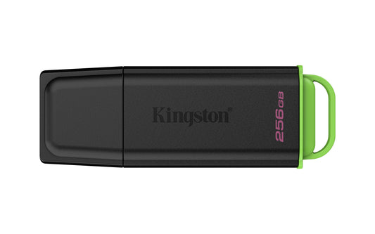 DTXG2/256GB - 256GB Portable USB 3.2 Gen 1 DataTraveler Exodia Black/Green